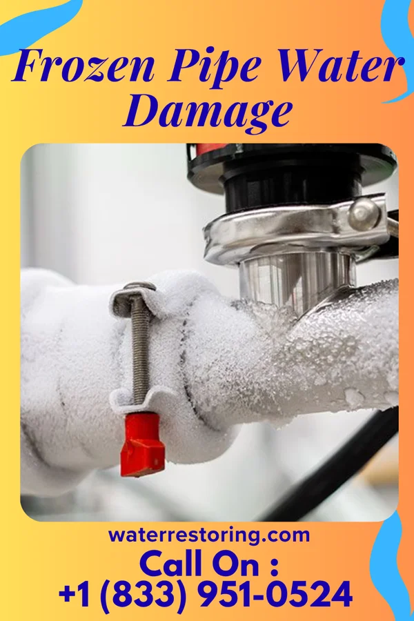 Frozen Pipe Water Damage in Gifford, SC